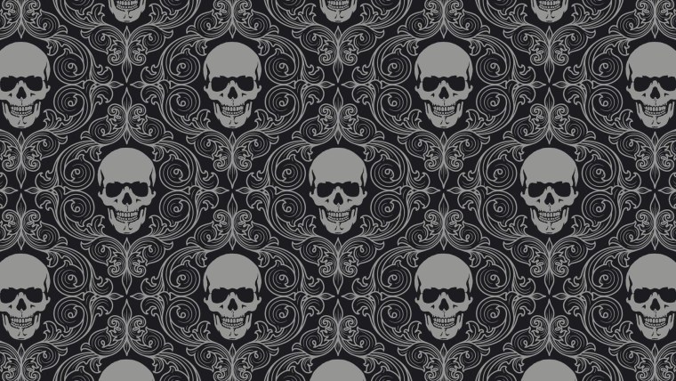 Череп орнамент