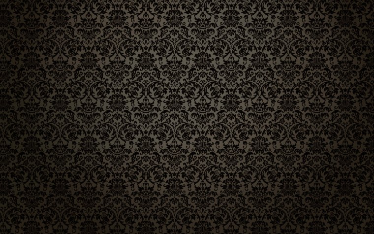 Черный фон с узорами