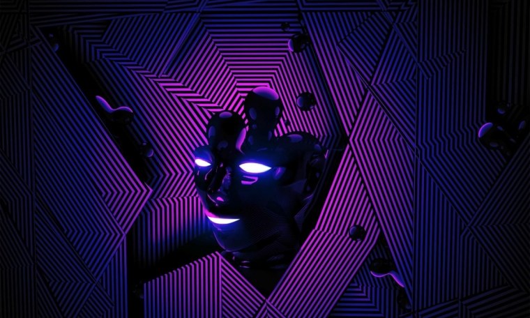 Киберпанк синтвейв неон