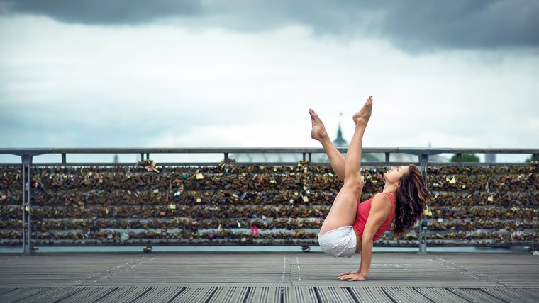 Красивые девушки гимнастки