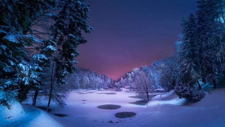 Снежный пейзаж