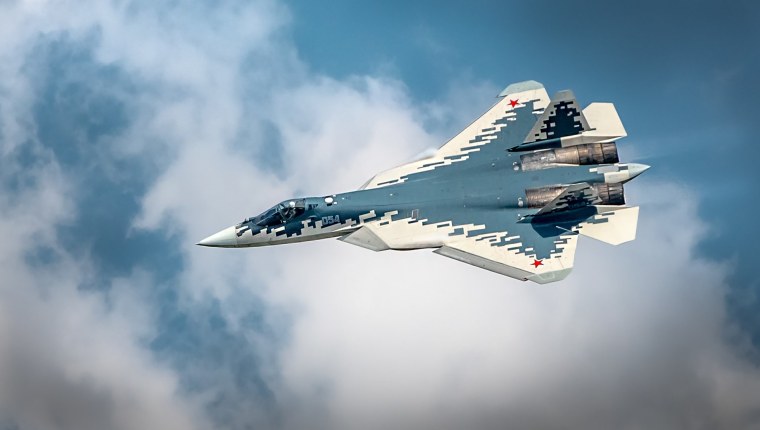 Самый современный самолет России Су 57