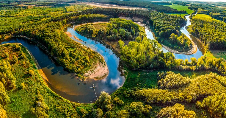 Река Морава Чехия