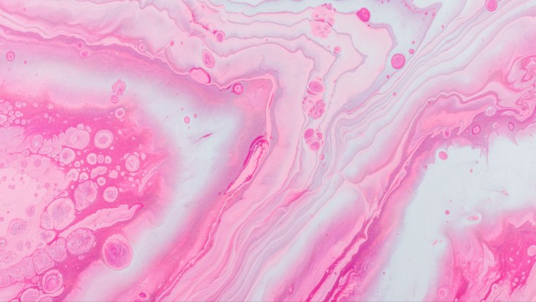 Розовые разводы