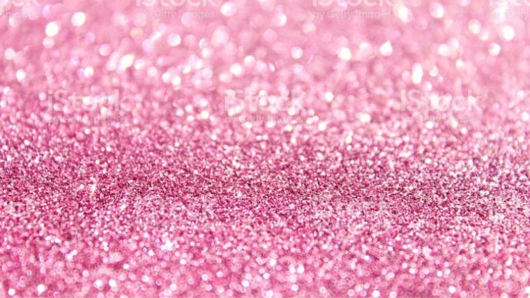 Розовые блестки