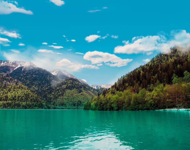 Озеро Рица Пицунда