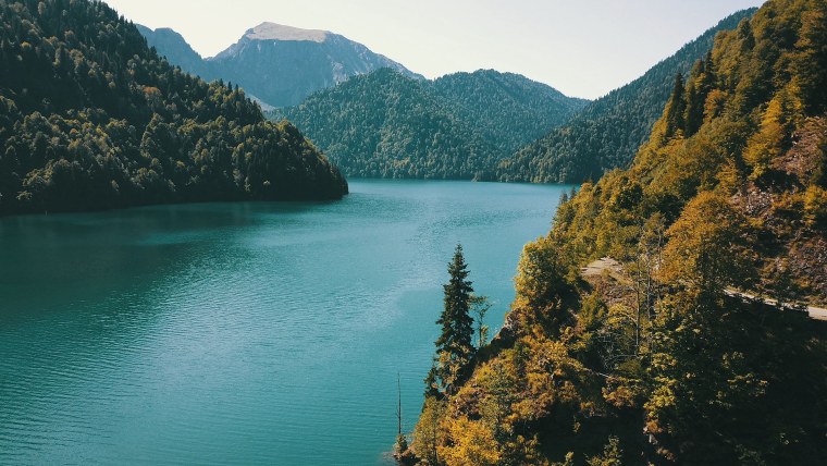 Озеро Рица Абхазия