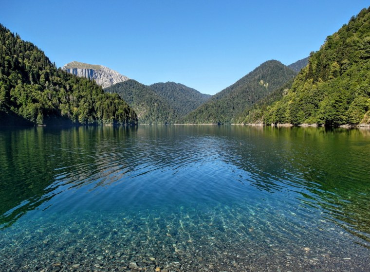 Озеро Рица Абхазия