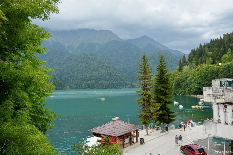 Река Рица Абхазия