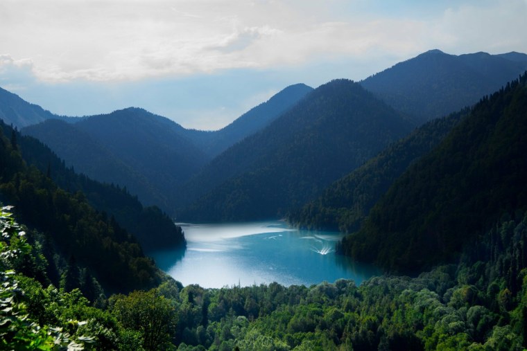 Озеро Рица Жемчужина Абхазии