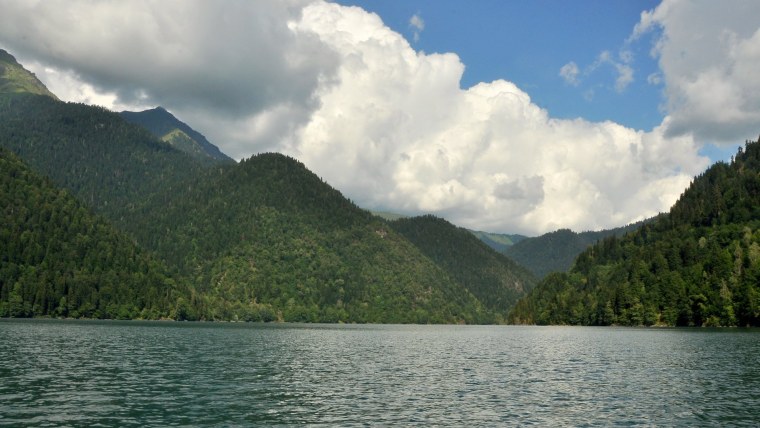 Озеро Рица Абхазия