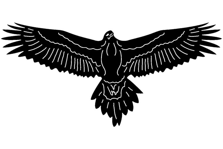 Силуэт орла