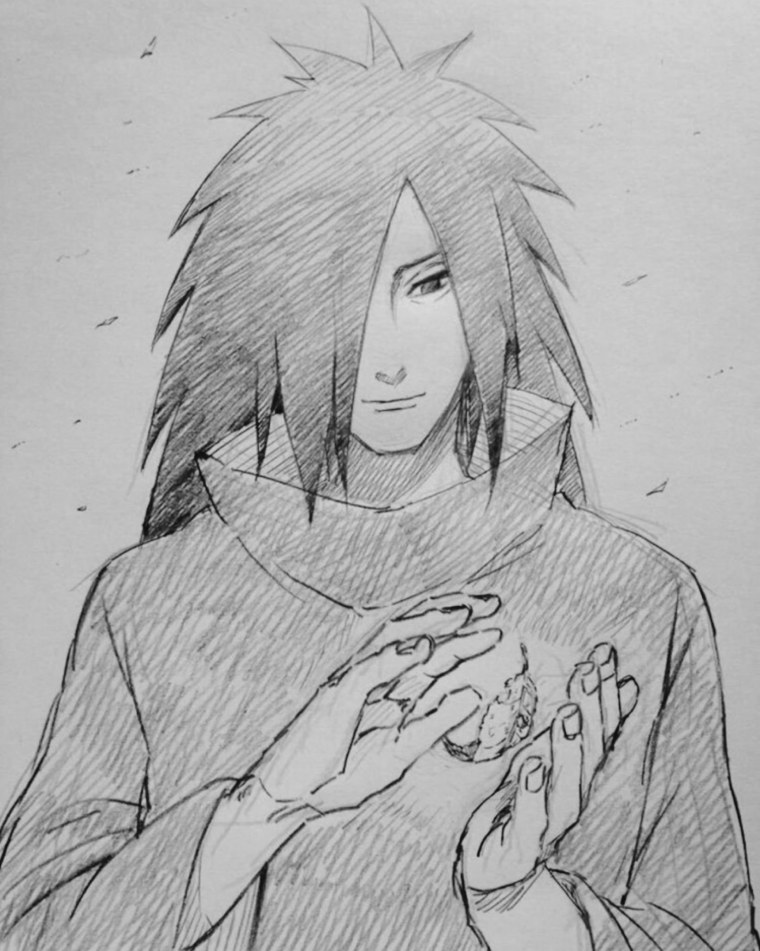 Учиха Мадара скетч