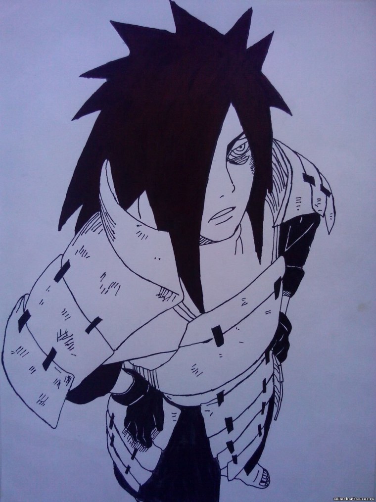 Мадара портрет для срисовки