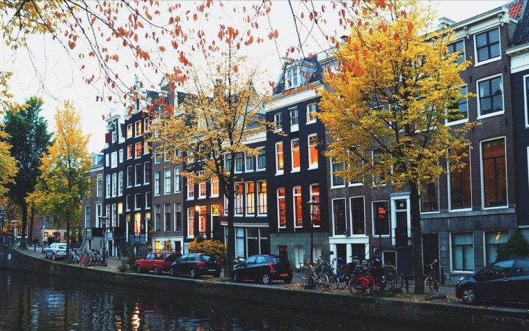 Голландия столица Амстердам природа