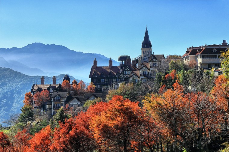 Осень в европейском городе