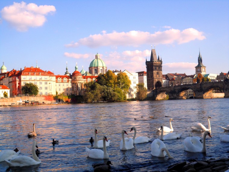 Золотая осень в Праге