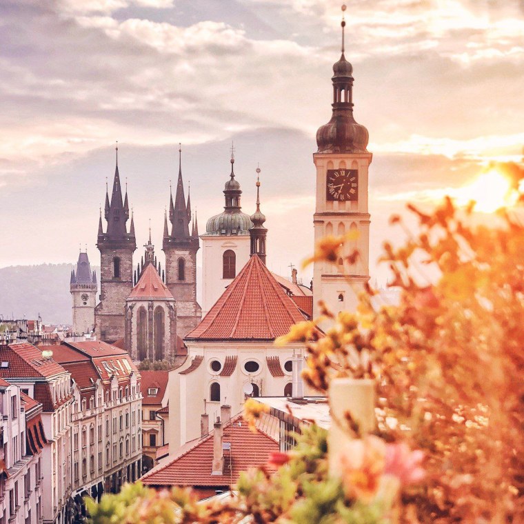 Осень в Праге