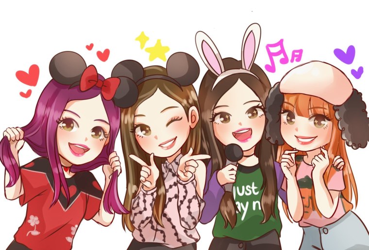 BLACKPINK Art Чиби