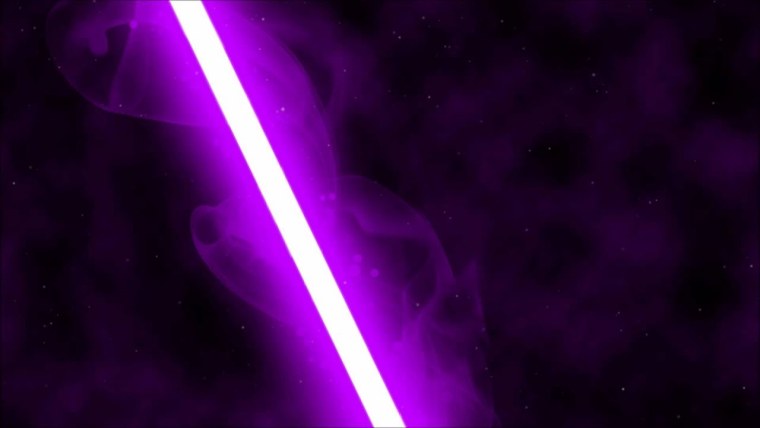 Star Wars фиолетовый меч