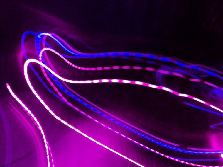 Фиолетовый блик