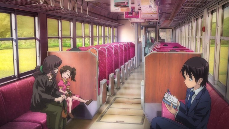 Аниме общественный транспорт