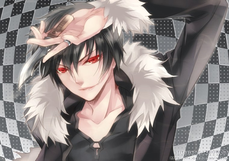 Персонажи с красными глазами