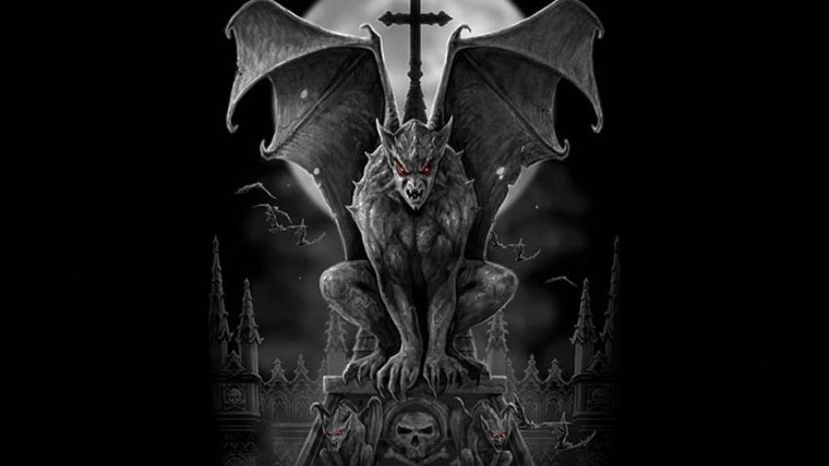 Горгулья демон Готика