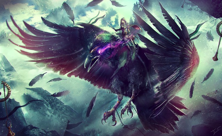 Фэнтези птицы