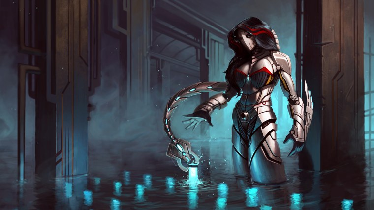 Девушка в броне фантастика