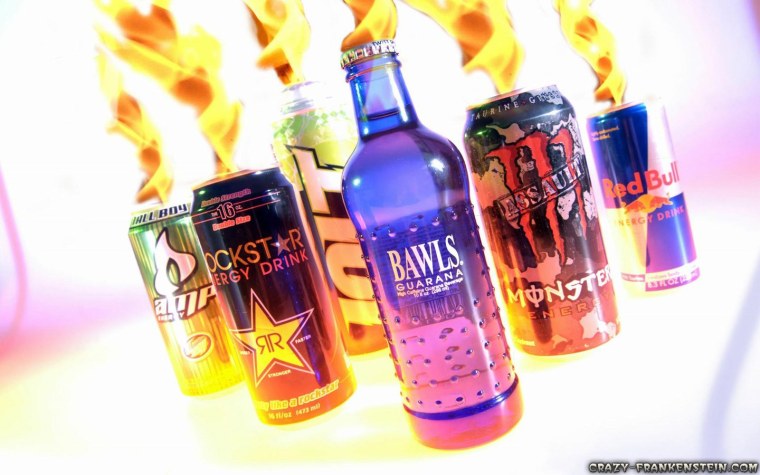 Первые энергетические напитки