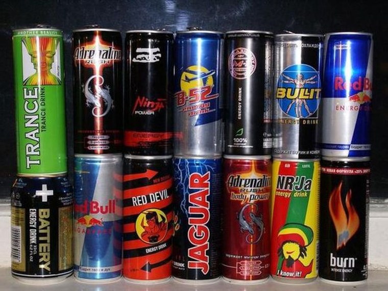 Энергетики напитки безалкогольные