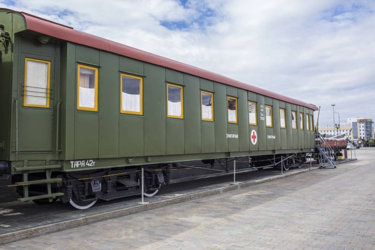 Вагон Аммендорф внутри