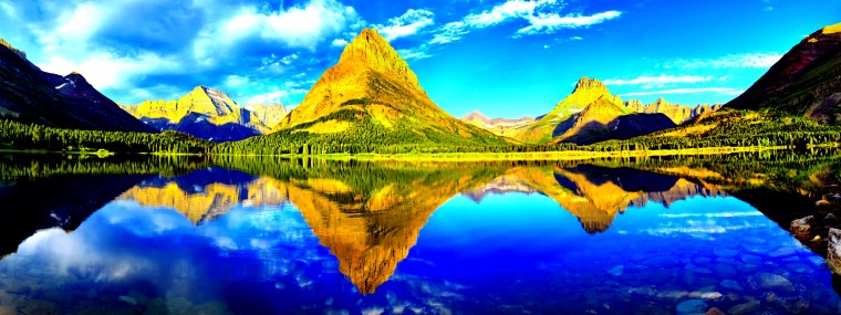 Скинали горы озеро