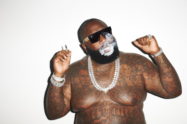 Рик Росс с цепью Рика