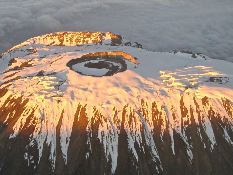 Килиманджаро извержение