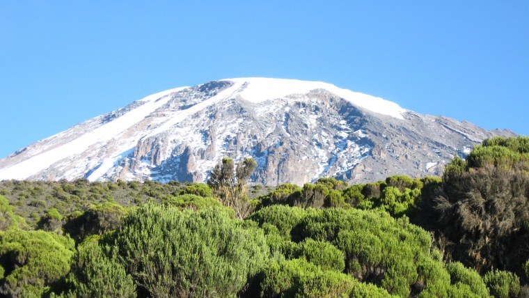 Килиманджаро Снежная шапка