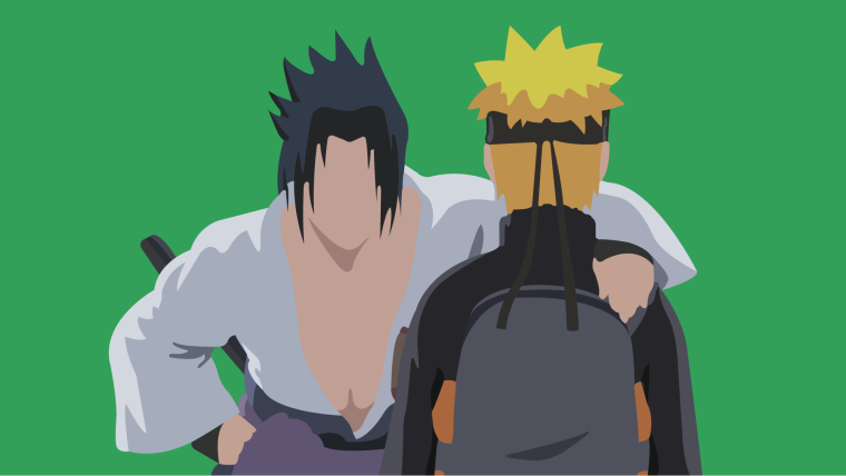 Саске Наруто минималист