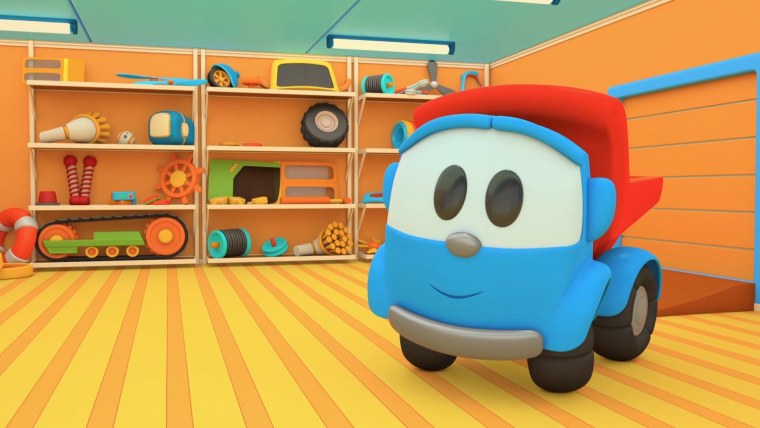 Бетономешалка раскраска