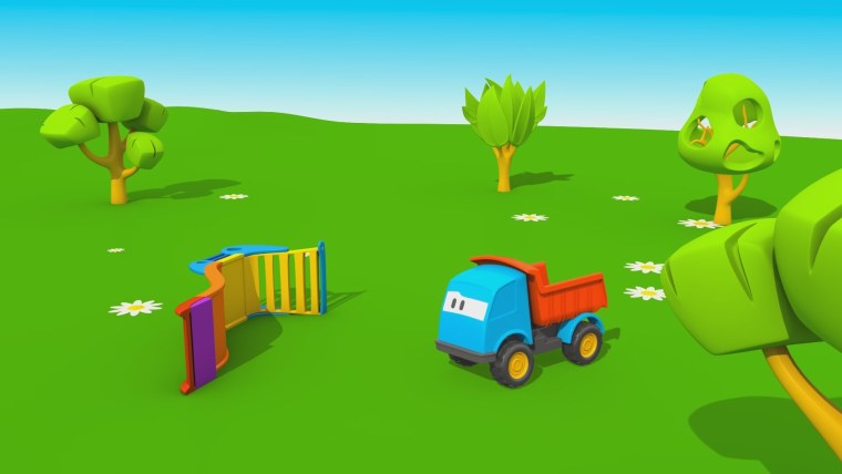 Грузовичок Лева день рождения