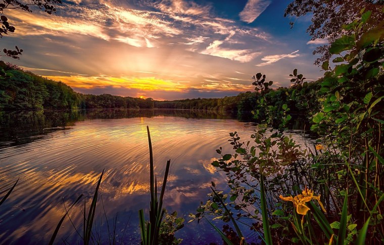 Природа закат