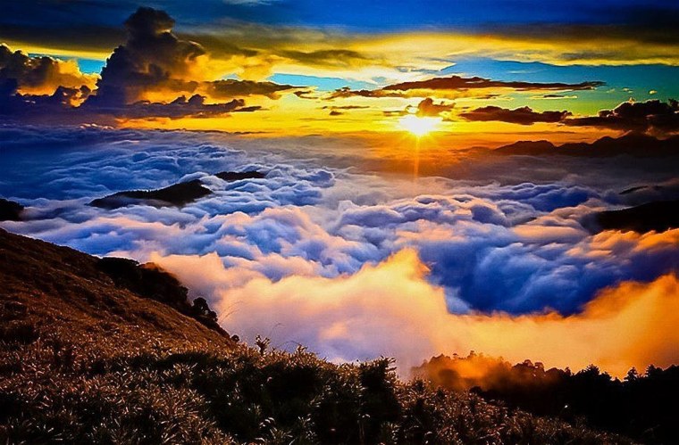 Красивый закат