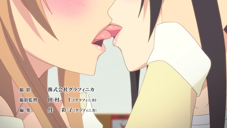 Аниме цитрус первый поцелуй