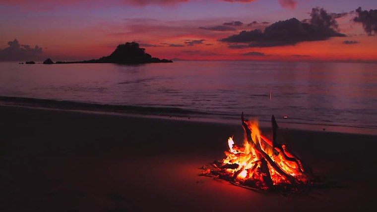 Пламя костра