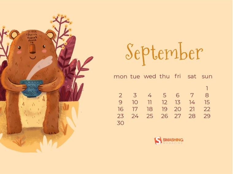 Красивый календарь