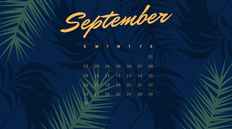 Красивый календарь