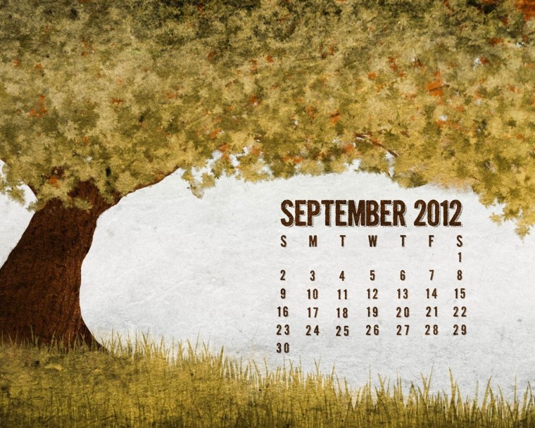 Сентябрь календарь на рабочий стол