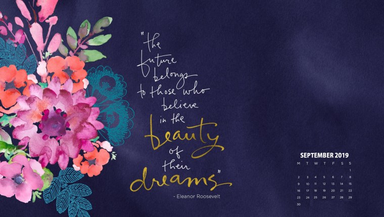 Стильный фон для календаря