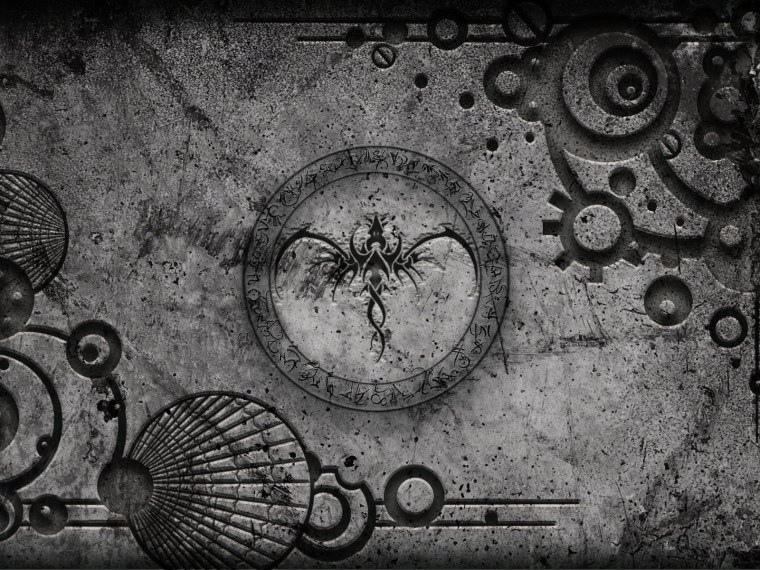 Фон в стиле стимпанк