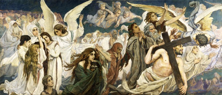 Радость праведных Виктор Васнецов